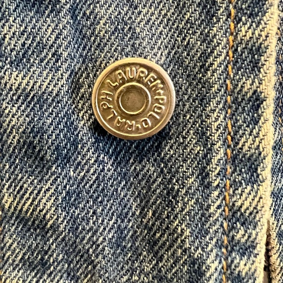 Vtg 80’s Ralph Lauren Authentic Dungarees Denim Jacket 🇺🇸 - Picture 15 of 15